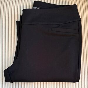 New York & Company Black Ponte Slim Pants